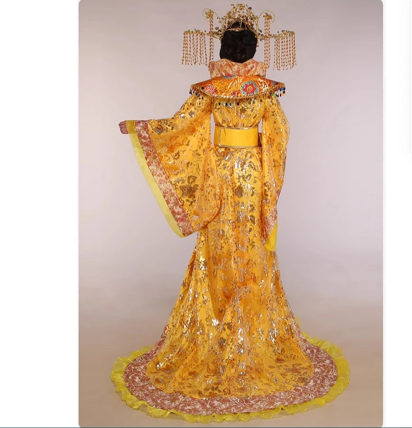 الزي القديم للفتيات، زي هانفو، زي تانغ، زي أداء رداء فينيكس، زي تانغ سلالة نوبل كونسورت والإمبراطورة #3