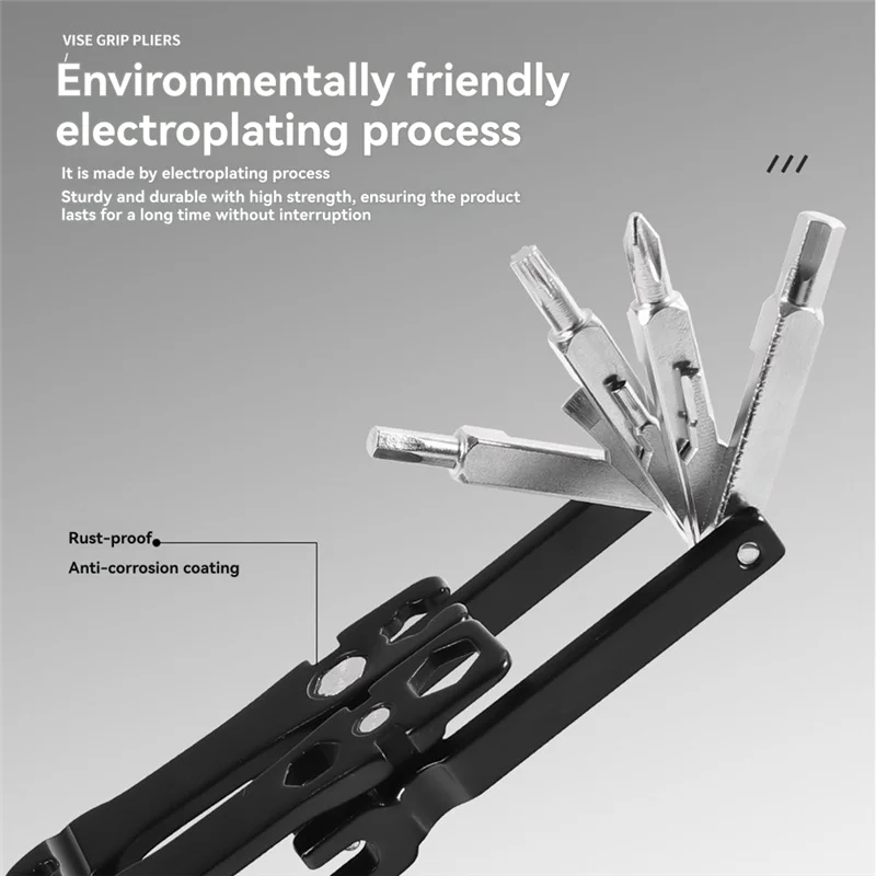 A51Q-متعددة الوظائف دراجة مجموعة أدوات إصلاح سلسلة الفاصل القاطع متعددة الوظائف مفك وجع مجموعة للدراجات الجبلية والطريق #5