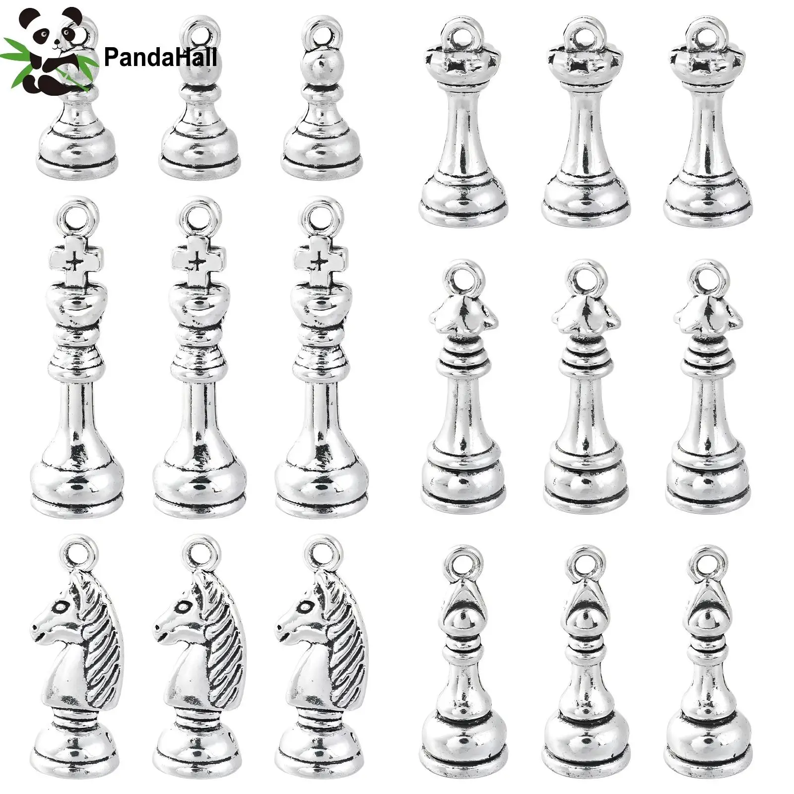 pandahall-peca-de-xadrez-para-joias-peca-de-xadrez-tibetano-encantos-3d-internacionais-6-estilos-60-pecas