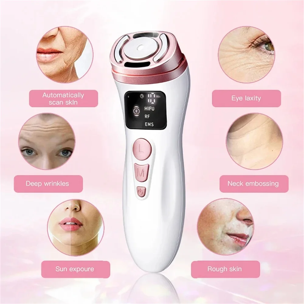 Skin Beauty Instrument Home Facial Desalination Neck Line Lightweight Portable Beauty Tool Neck Skin Care Beauty Massager