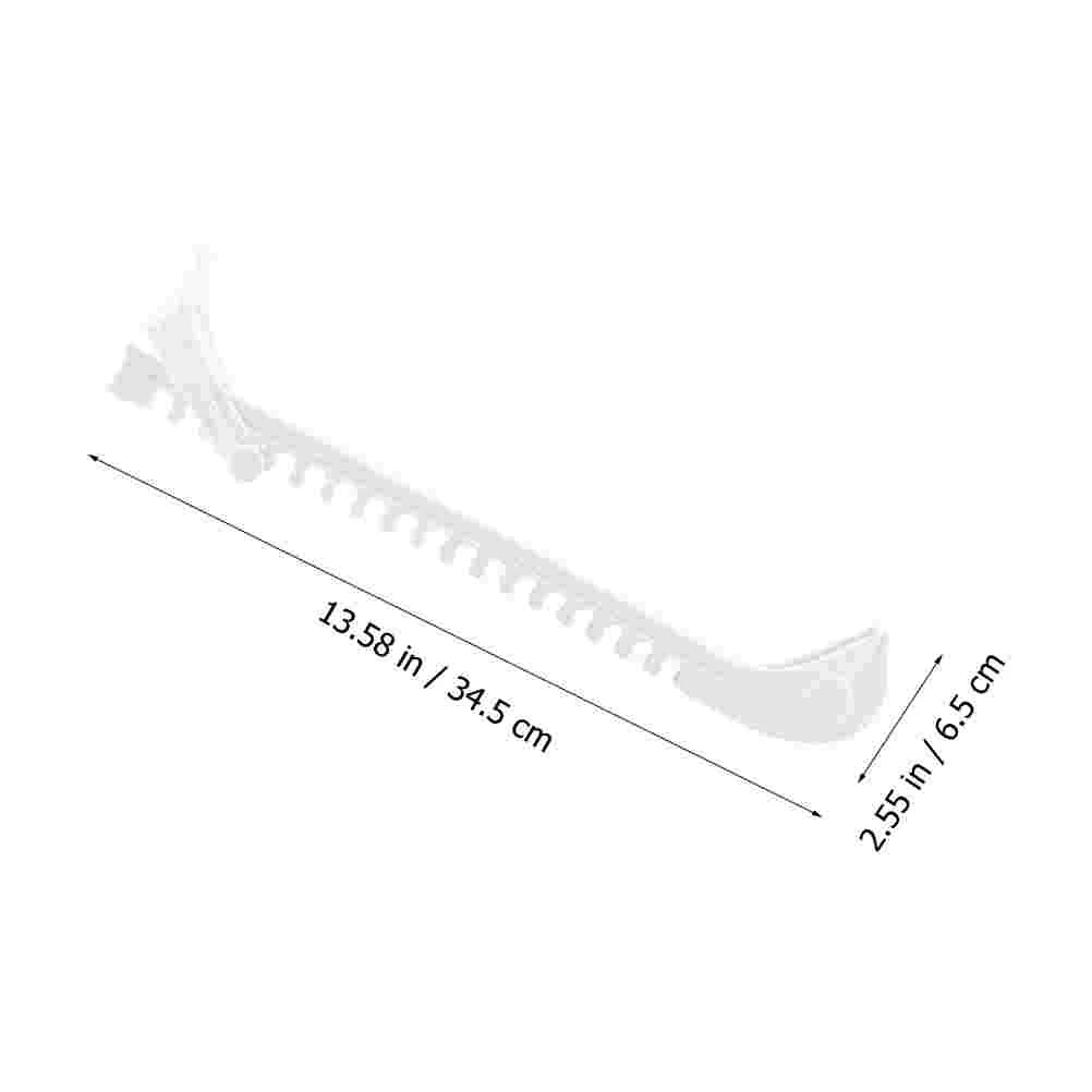 하키 블레이드 커버 스케이트 세트 가드, 휴대용 블레이드, 화이트 Pxc 합성, 내마모성 보호대