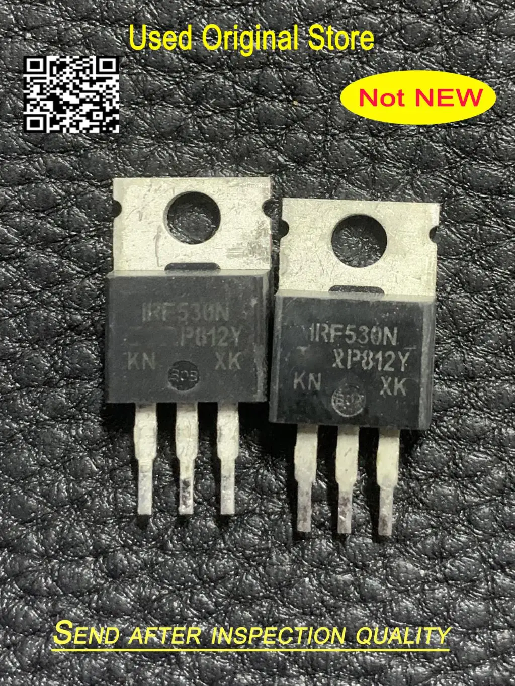 Used 10pcs IRF530 IRF9530 IRF530N IRF9530N F9530N IRF530NPBF IRF9530NPBF TO-220 (5pair/lot)  In Stock