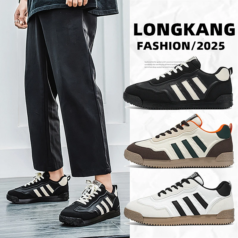 

2025 New Men's Board Shoes,sneakers,skate shoes,Casual Shoes Trendy Breathable Non-Slip Classic New Arrival High-Quality Boost
