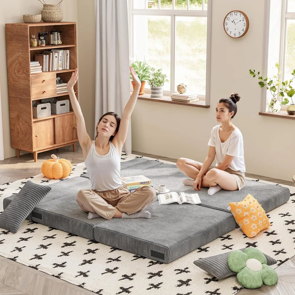 أريكة سرير قابلة للطي، كرسي نوم قابل للتحويل مع وسادة، أرائك صالة فوتون مريحة، كرسي محمول قابل للطي #3