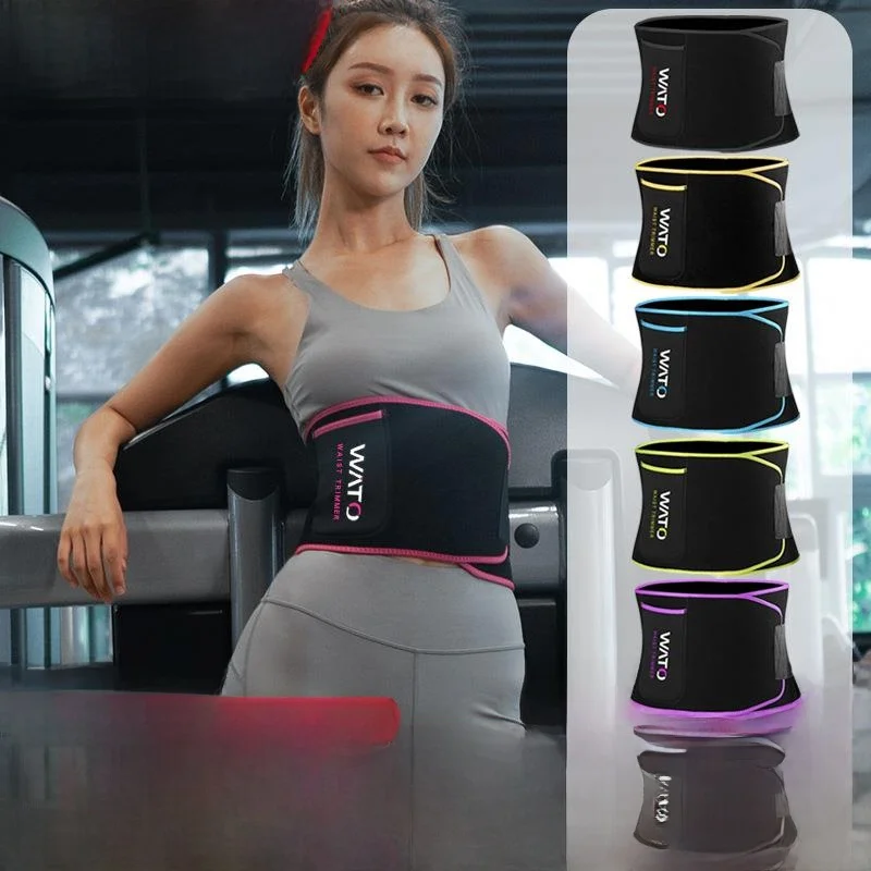 

Новый пояс для фитнеса и тренировок, впитывающий пот, для мужчин и женщин, поддерживающий поясницу, специального назначения