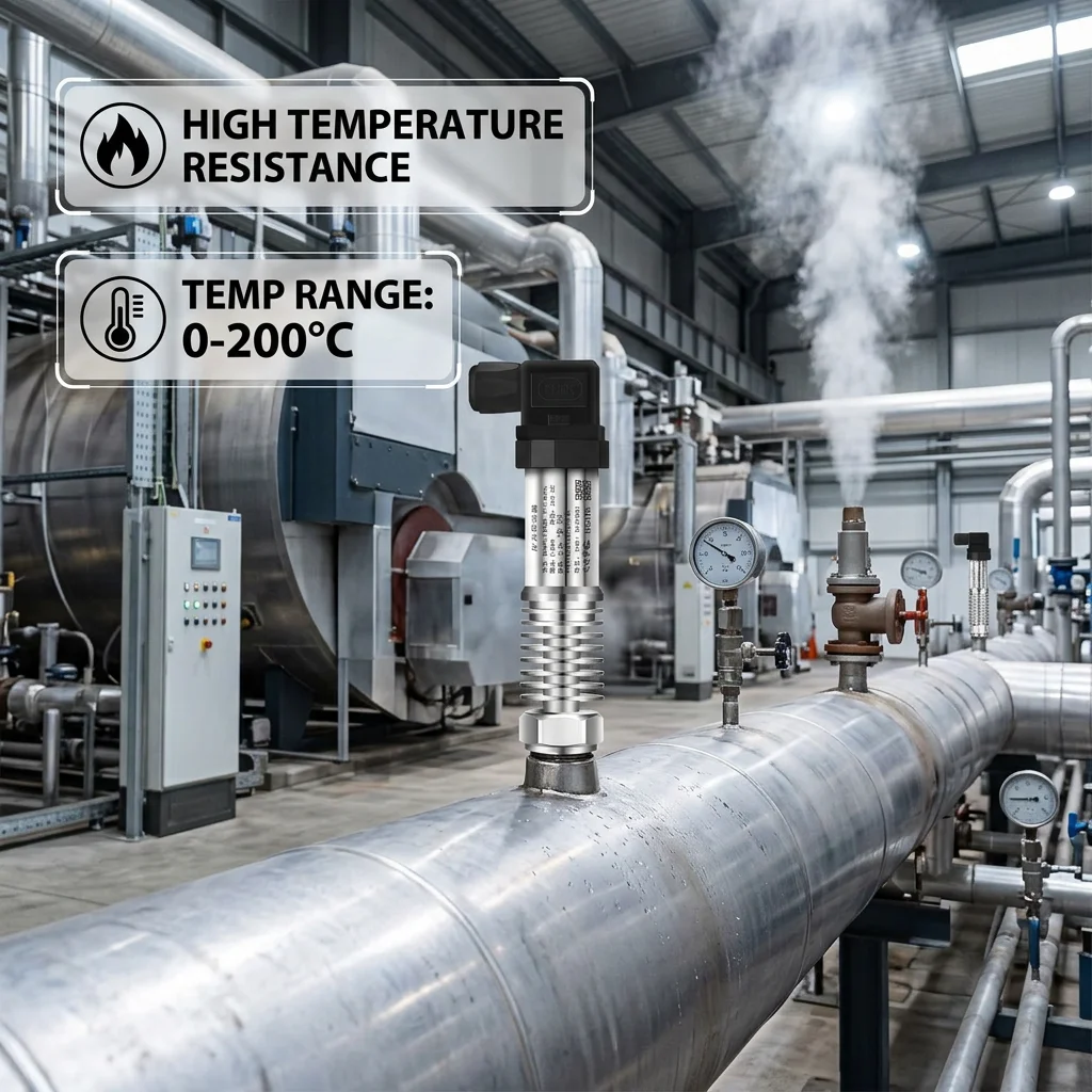 

0-200℃ Hersman Pressure Transmitter 1bar 16bar 25bar 1.6Mpa to 4-20mA 0-10V 1-5V RS485 Pressure Sensor Transducer G1/4 M20*1.5