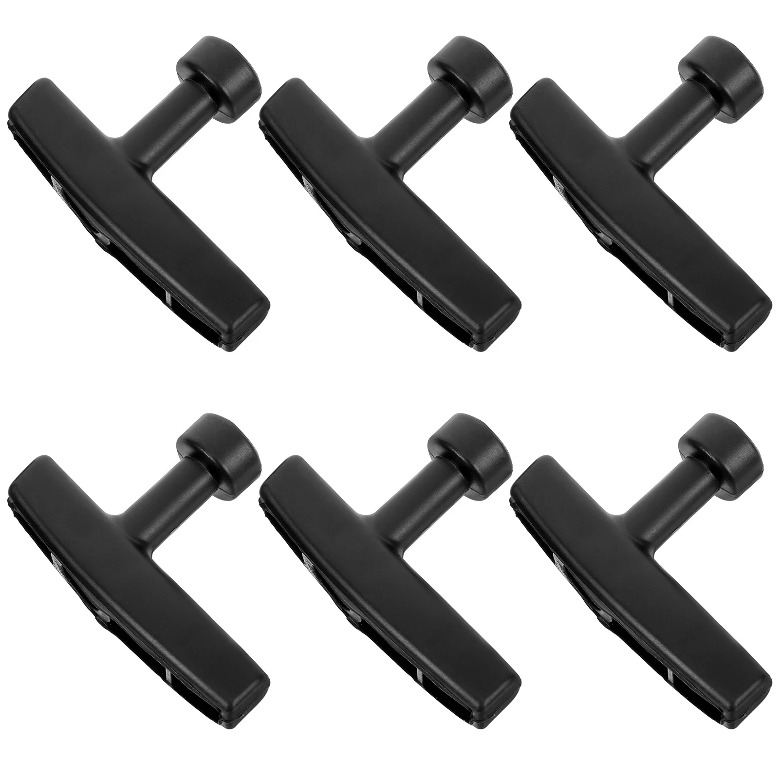 

6Pcs Universal Chainsaw Starter Handle Durable Plastic Construction Smooth Operation Chainsaw Cord Handle Engine Parts