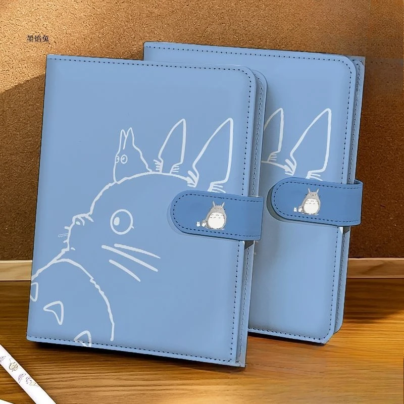 My Neighbor Totoro Thickened A5 Journal Notebook Magnetic Closure Diary Planner Hand Account Book Large Capacity Writing Notepad