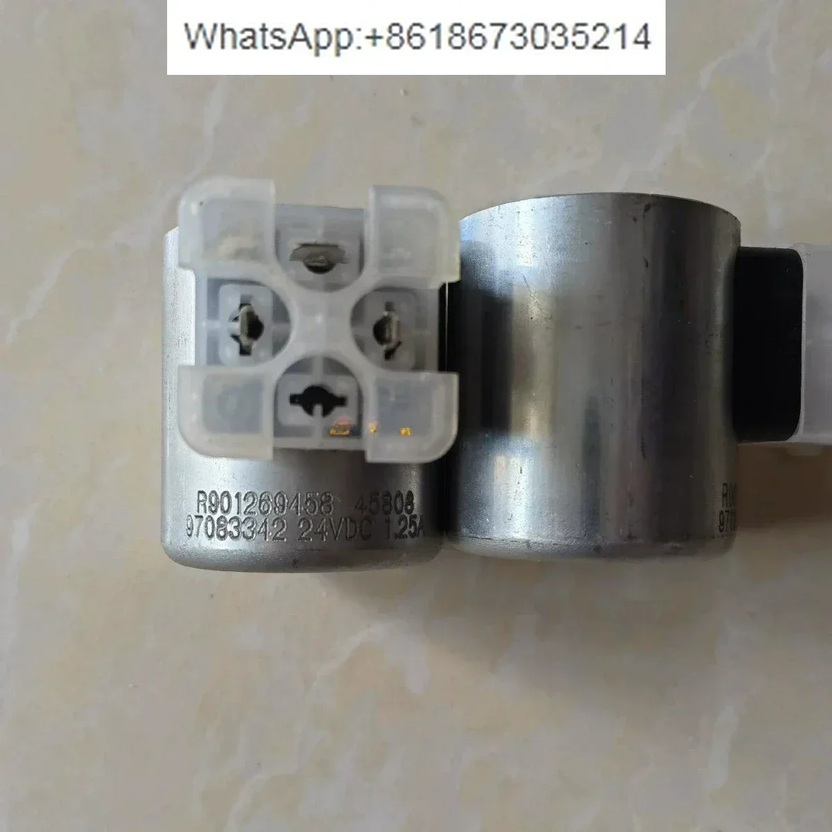 

Solenoid ball valve coil R901269458 1.25A 24VDC