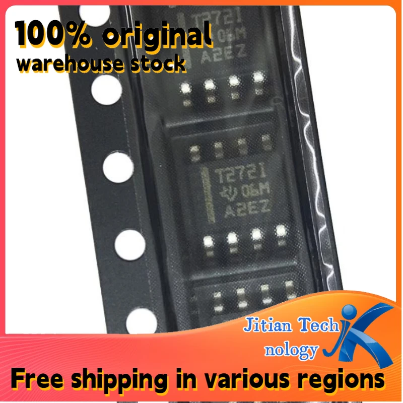 100%Original New in Stock 10PCS TLV272IDR logo T272I SOIC-8 Buffer operational amplifier Channel direct sales