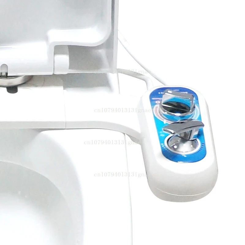 Left hand body cleanser, smart toilet lid flusher, butt washing artifact, external hot and cold water