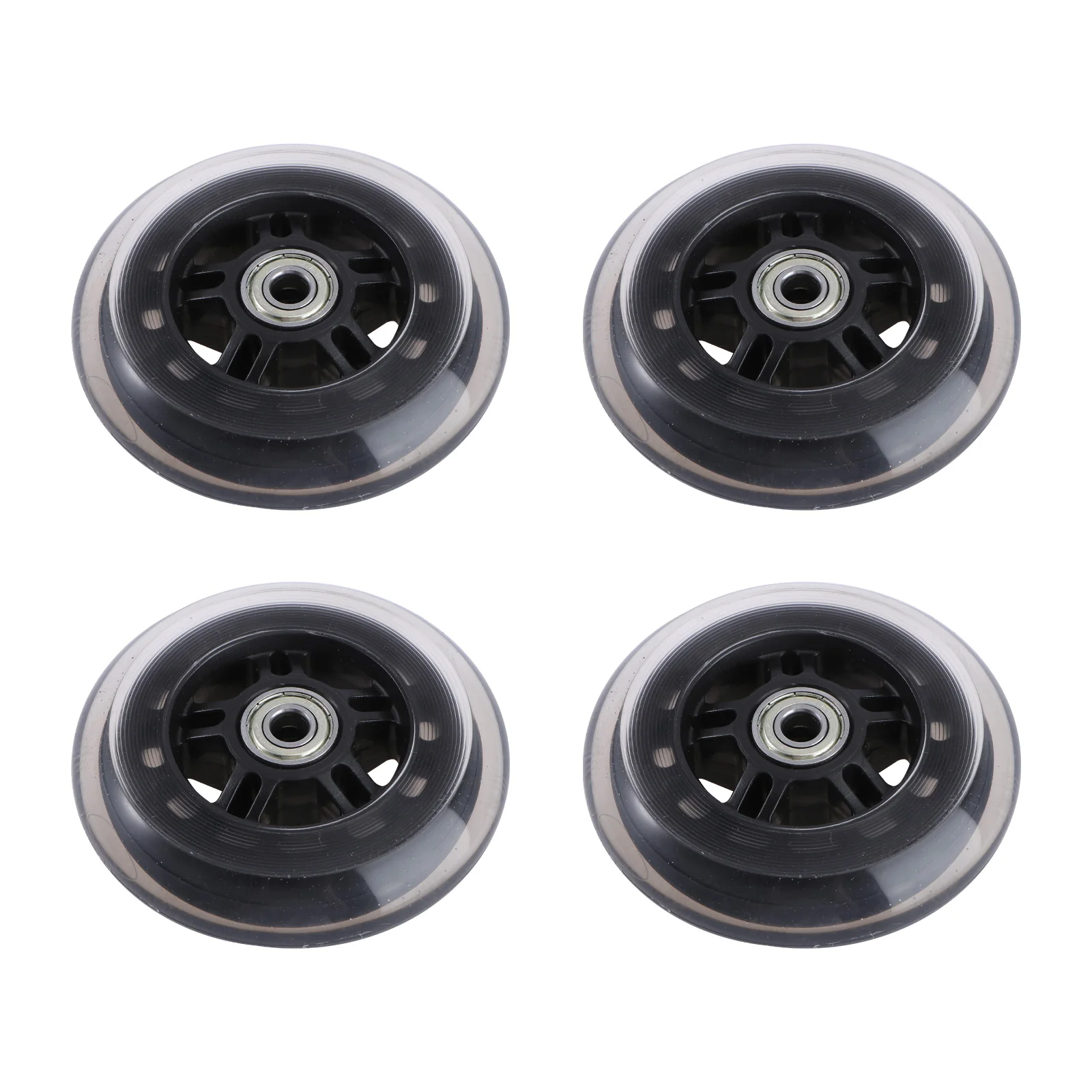 

4 Pcs Scooter Wheels for Daily Practice Multifunction Transparent Pu Wear-resistant High Elastic