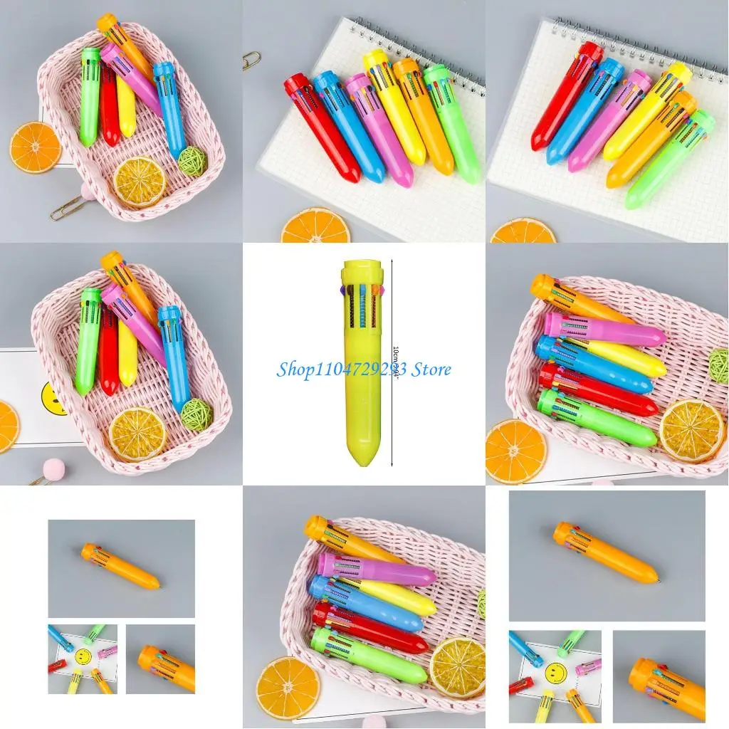 

Y2GD 1Pc Student Big Ball Point Pens Stationery Supplies School Item Kids Gifts