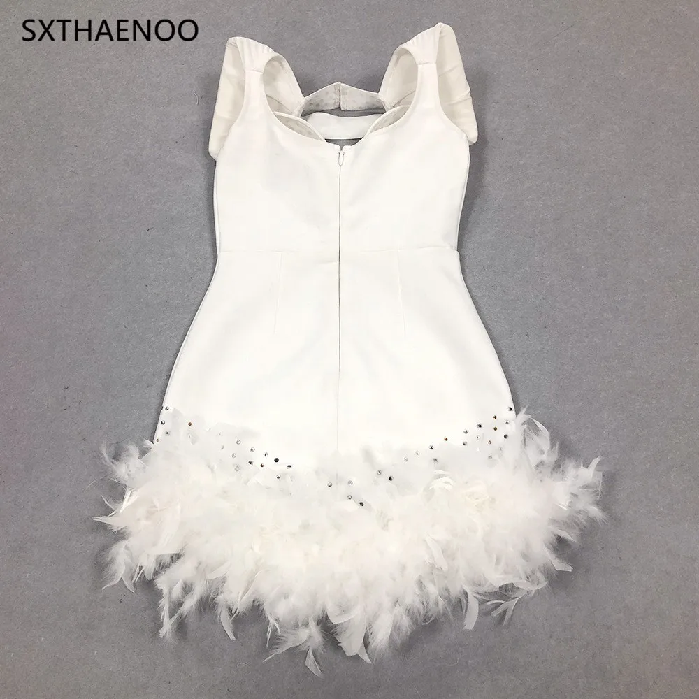 SXTHAENOO Sexy Strapless Bloemen Pailletten Lange Jurk Vrouwen Luxe Pailletten Bloem Backless Slanke Jurk Avondfeest Runway Gown Jurk