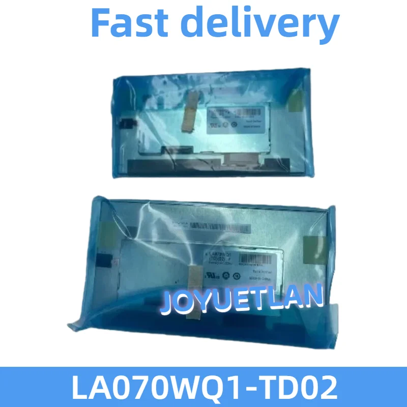 7인치 LA070WQ1-TD02 LA070WQ1-(TD)(02) LCD 화면은 차량 내 중앙 제어 멀티미디어 디스플레이 화면에 사용됩니다.