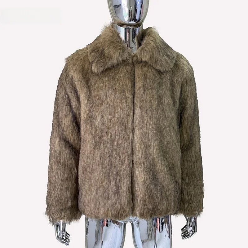 

Nerazzurri Men's Faux Fur Jaet ort Thiened Cotton Flap Collar Eco-friendly Raccoon Fur Jaet Youth Middle-aged Autumn ...