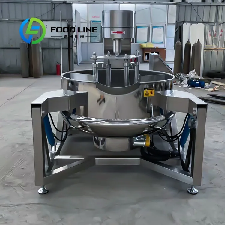 Multi Functional Planetary Cooking Pot Integrate Frying Boiling Braising And Simmering Meet Various Food Thermal Processing Need