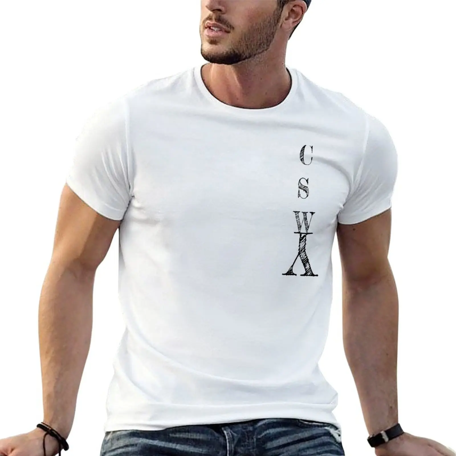 CSWY- Acronym T-Shirt Stain Resistant Casual Tee