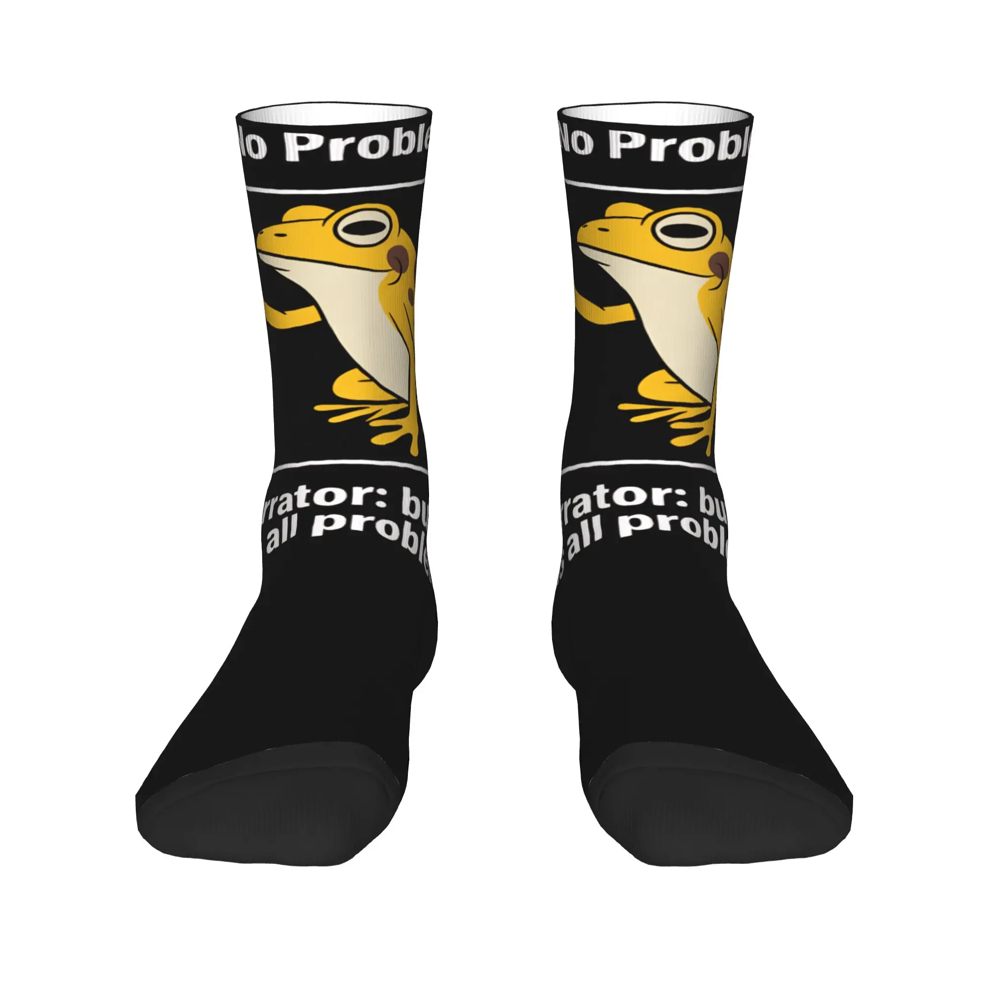 Me No Problemo Narrator ولكن كان كل المشاكل مضحك ميمي تصميم طاقم الجوارب وتتسابق لارتداء اليومي جوارب مريحة