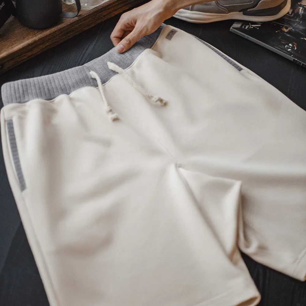 

Мужские летние рабочие шорты Maden American Casual из плотного хлопка, свободного прямого кроя, с пятью карманами на талии