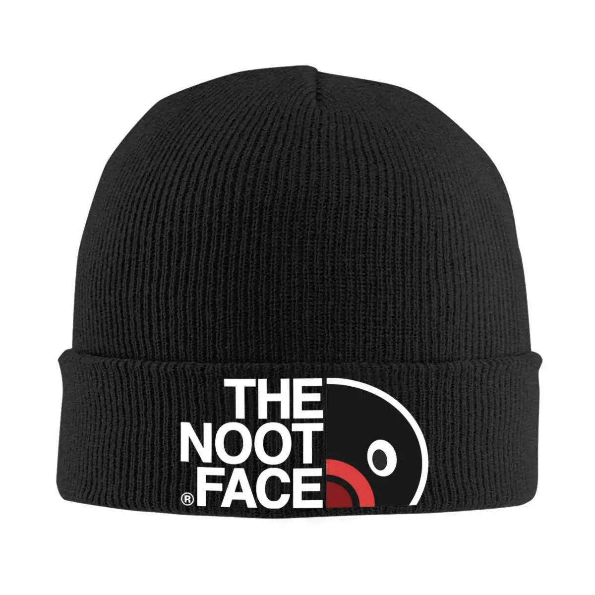 The Noot Face Bonnet Hats Skullies Beanies Men Women Casual Thermal Elastic Beanie Hats Spring Kpop Pattern Cap