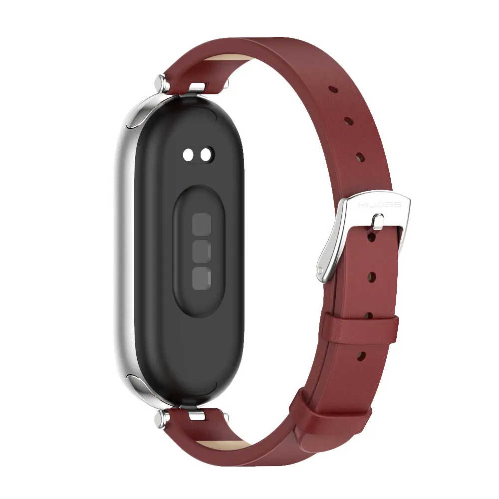 Ladies Strap for Mi Band 9 8 7 6 5 4 3 Watchband for Xiaomi Smart Band 8 PU Leather Wristband for Mi Band 7 Strap For Mi Band 6