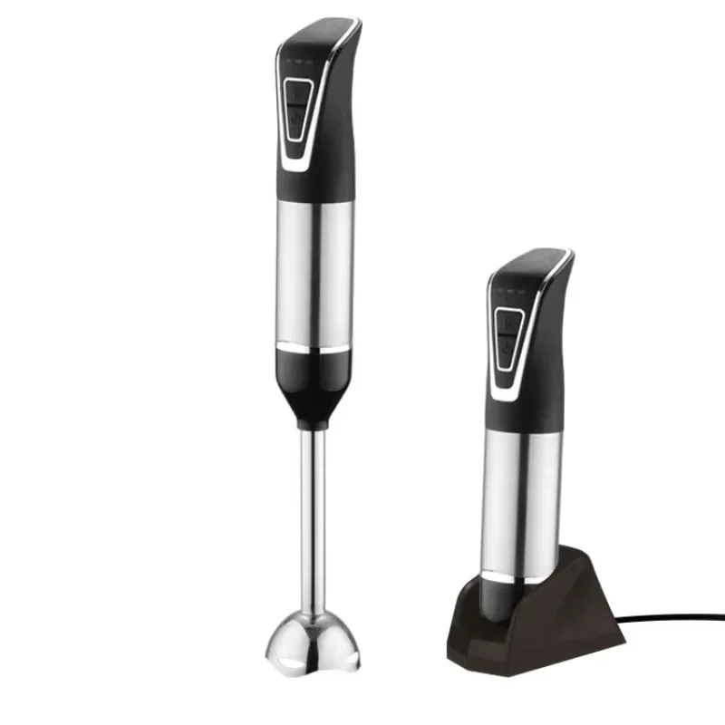 Rechargeable Portable Hand Mixer Stick Blender Powerful Immersion Blender Cordless Electric Hand Blender