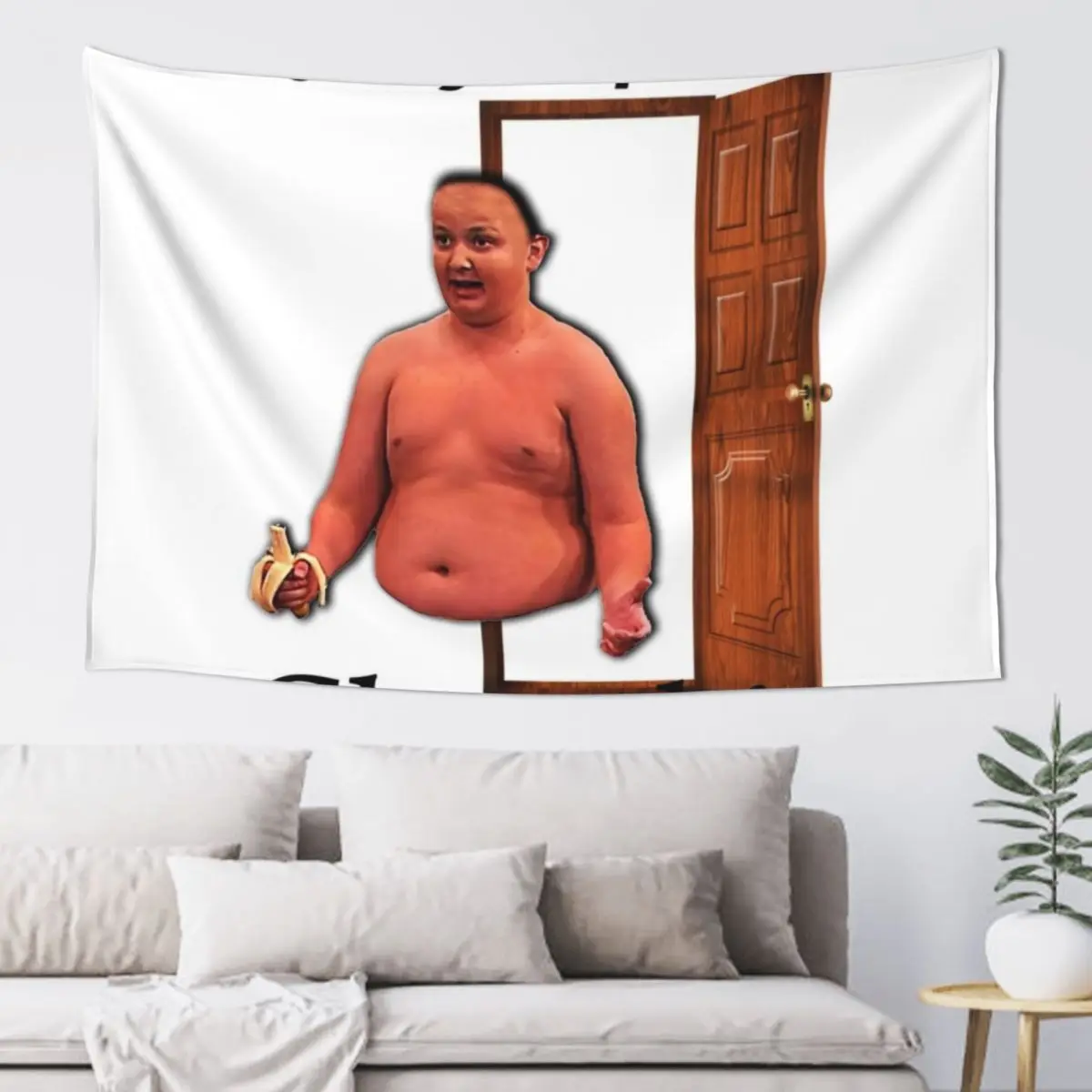 Gibby Requires Coochie Banana Tapestry Bedroom Deco Things To The Room Tapestry