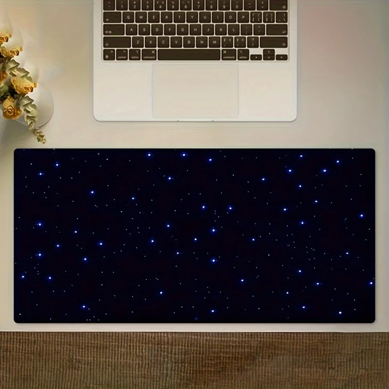 

XXL Starry Sky Theme Pattern Mouse Pads, Large Gaming Desk Mat, Non-slip Rubber, Perfect for Office Desk and Computer Keyboard