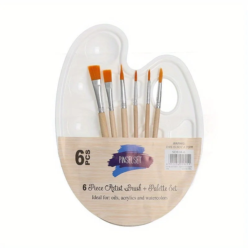 Color Palette Brush Set  Art Learning and Painting Supplies Watercolor Color Palette