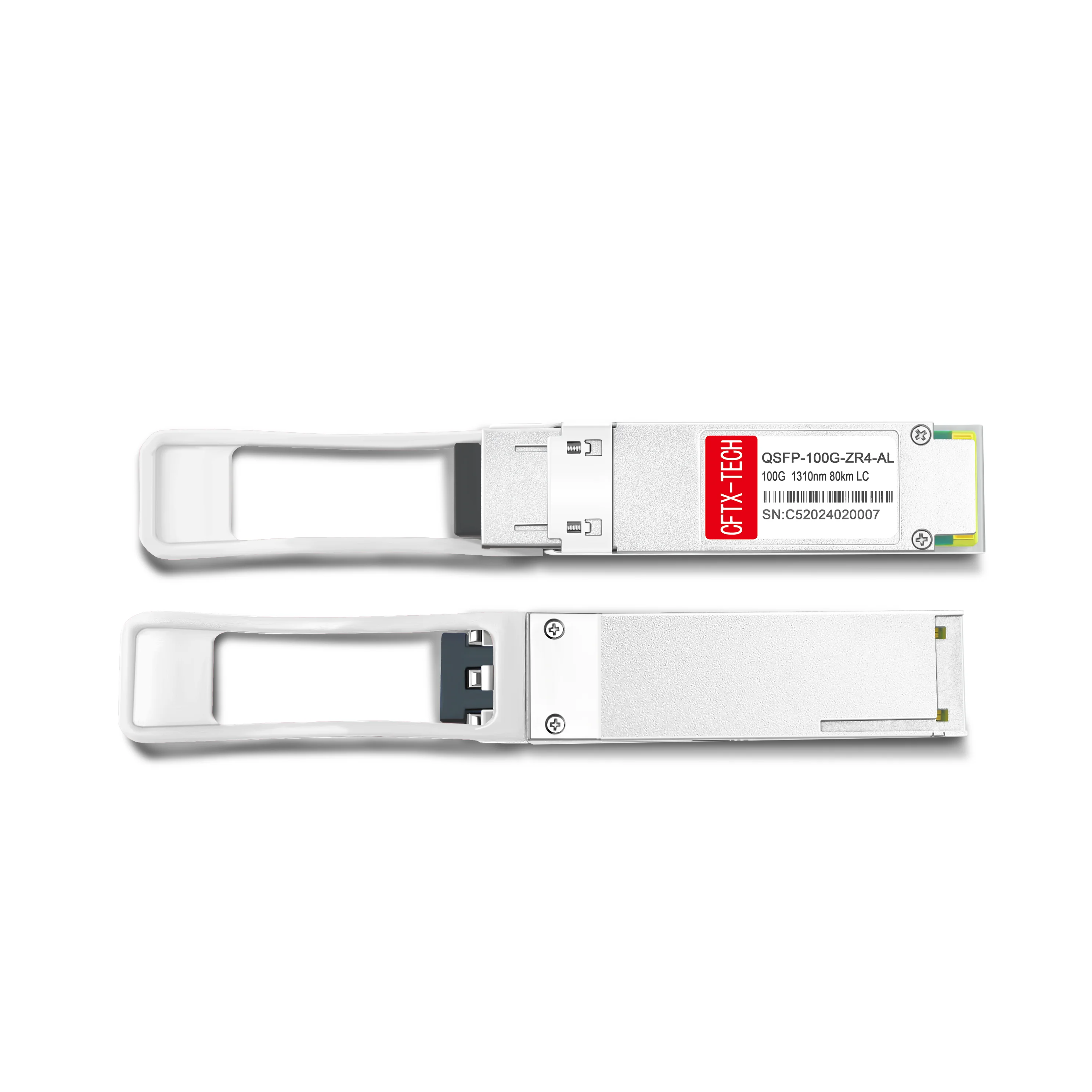 

2025 hot sale ISP High Quality QSFP-100G-ZR4-S 100G 1310nm 80km 100GBASE-ZR4 Duplex LC Fiber Optical Transceiver