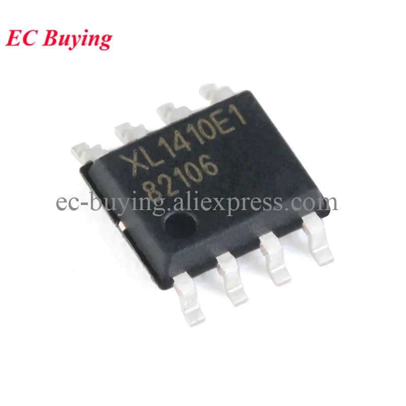 5pcs/lot XL1410 SOP8 XL1410E1 SMD SOP-8 2A 18V 380khz Step-Down Buck DC Power Converter IC Chip Original