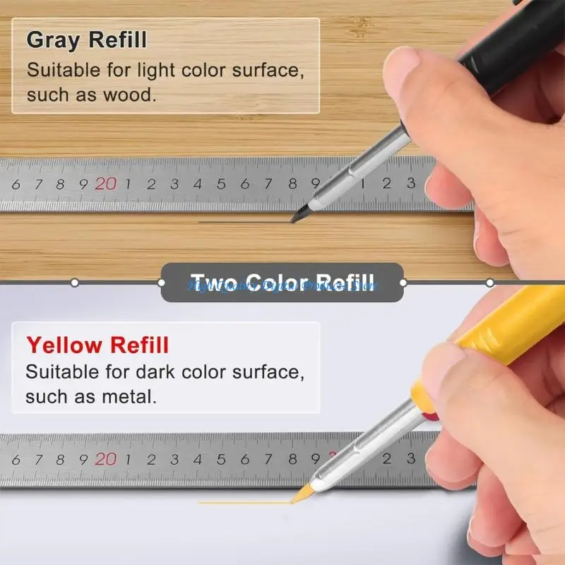U2JE Automatic Pencil For Engineers Architects Carpenter Precisions Woodworking Penci