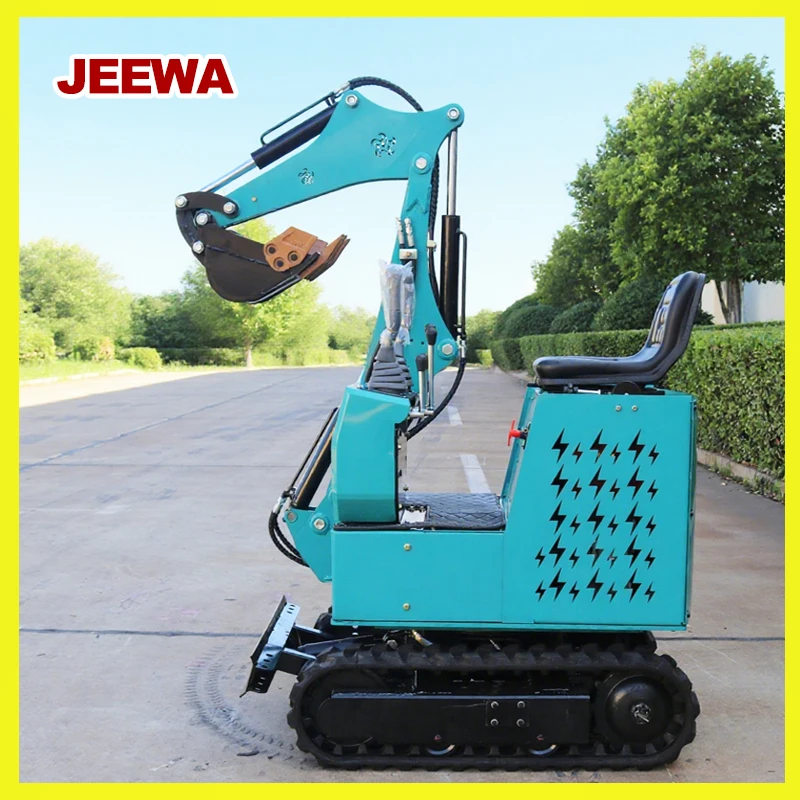Miniexcavadora de 0,8 toneladas, cabina, motor Kubota, diésel, Euro5, EPA, CE, excavadora pequeña sobre orugas, precio bajo de fábrica de China