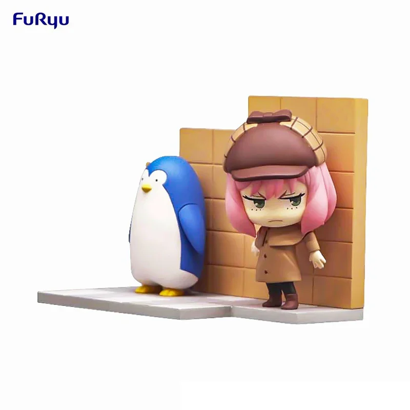 Anime SPY×FAMILY Anya Forger Cosplay Desktop Ornament Scene Figures Mini Figurine Mascot Souvenir Models Halloween Xmas Gift