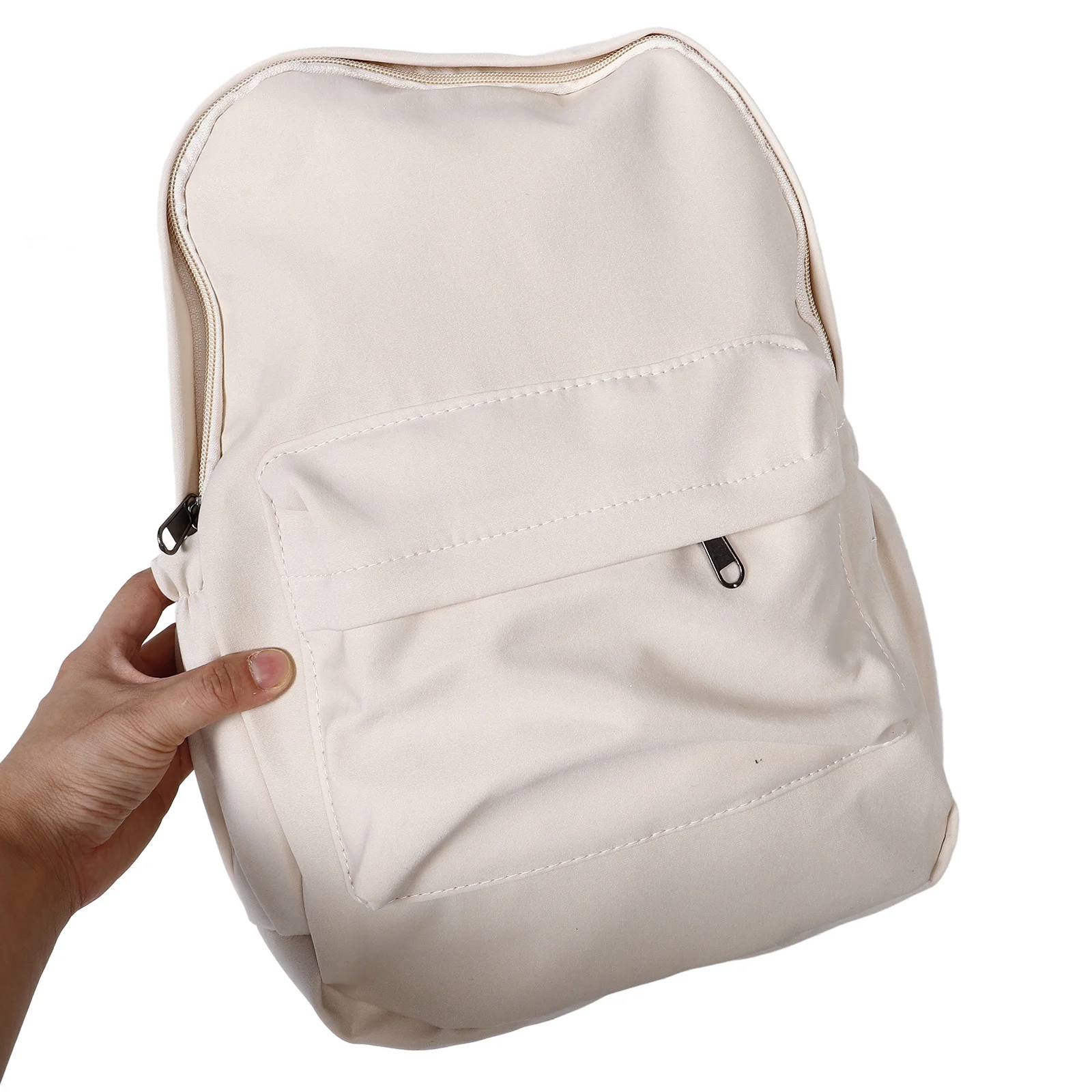 White Backpack Waterproof for School High Capacity Multiple Compartments Lightweight Travel Bag School Backpack