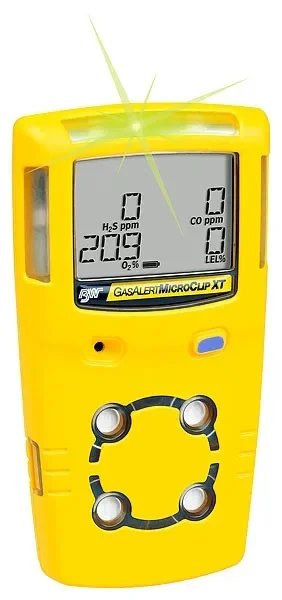 Detector multigás BW Monitora simultânea para gases, incluindo O2 H2S e detector de vazamento de gás de combustíveis