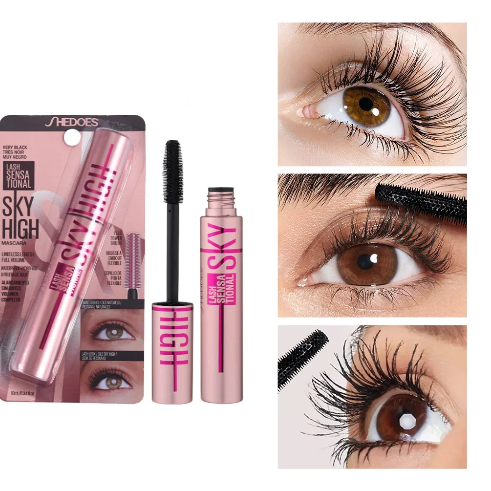 Film Power 4d Waterdicht Volume En Krul Mascara Mascara Waterdichte Cosmetische Make-Up Borstels Sheglam Make-Up Zeldzame Schoonheid Make-Up