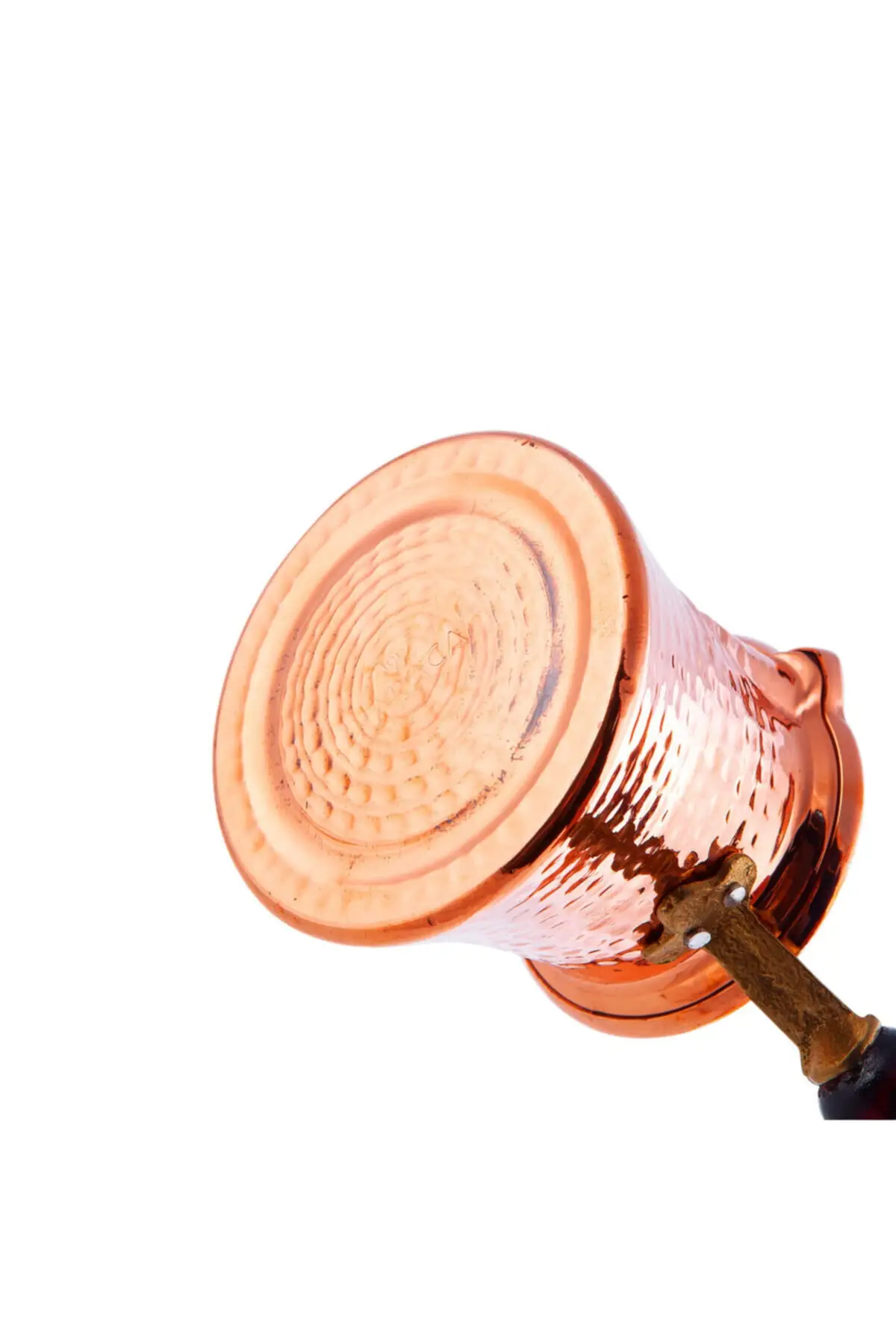 Cafetera pequeña de cobre, nuevo