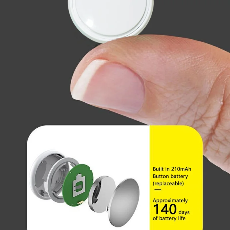 GPS Tracker Bluetooth 5.0 Anti-Lost Smart Device Pets Kids Car Suitcase Wallet Tracking For IOS Android Finder Locator