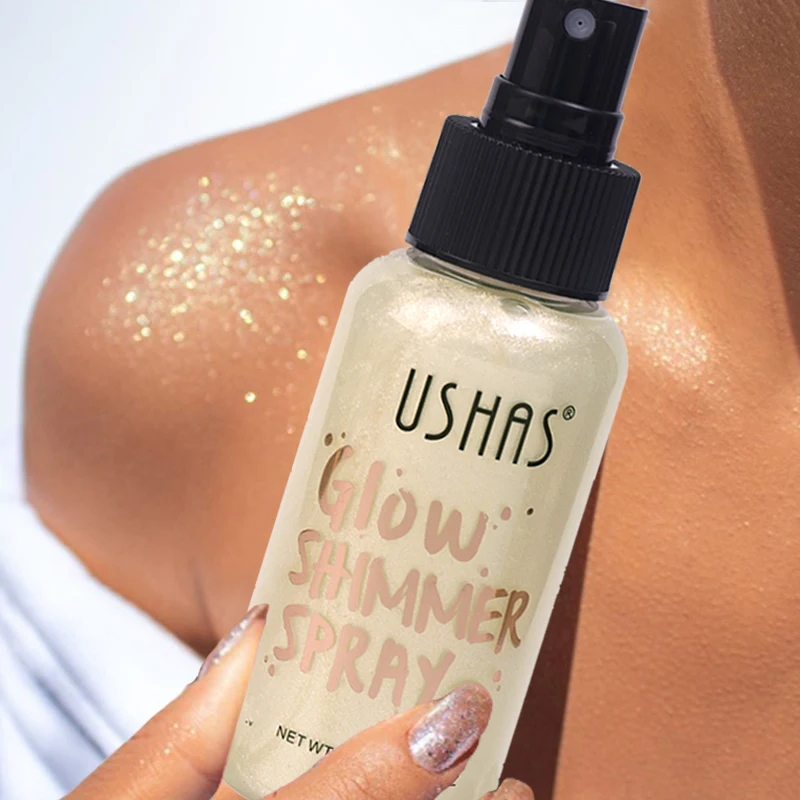 Diamond Liquid Highlighter, Highlighter Spray, Impermeável, High Gloss, Glitter Body Bronzer, Highlighter Powder, Face Contour, Iluminador Maquiagem