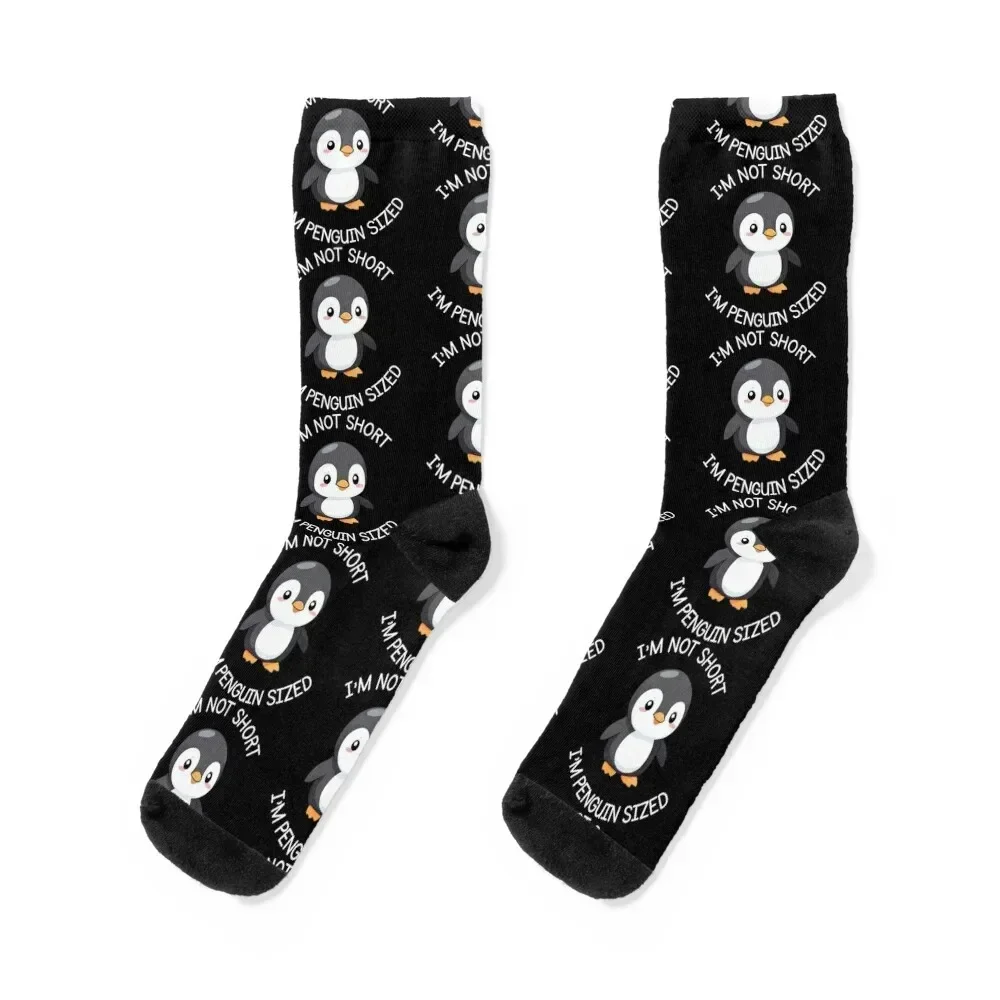 

I'm Not Short, I'm Penguin Sized Socks summer football hiking Men's Socks Luxury Women's
