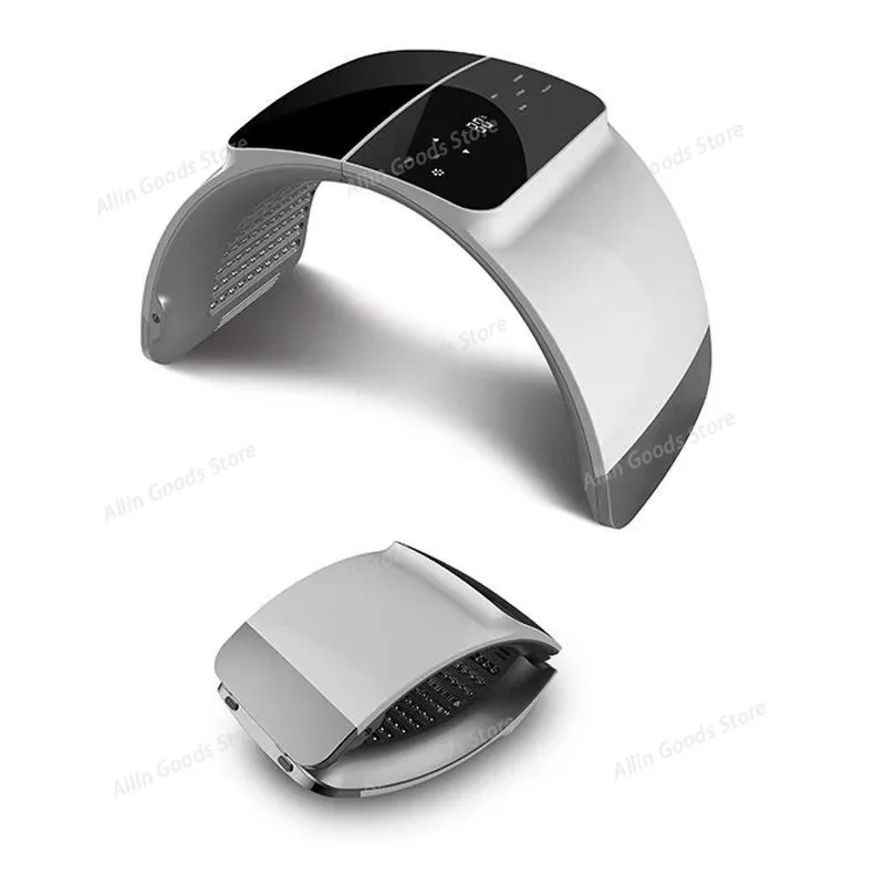 Foldable Nano Cold Spray 7-color Spectrum Beauty Device, Skin Rejuvenation, Whitening & Acne Removal for Salon & Home Use