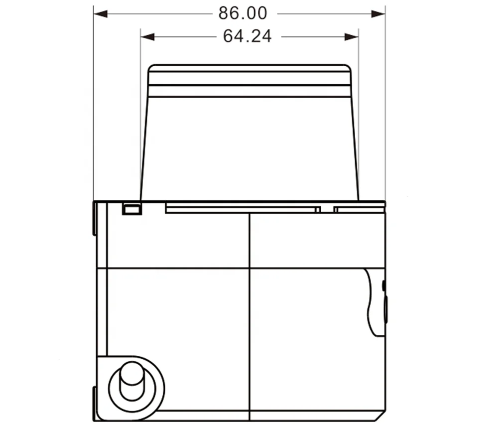 Escáner láser de seguridad de tecnología avanzada, sensor de escáner general para interiores y exteriores