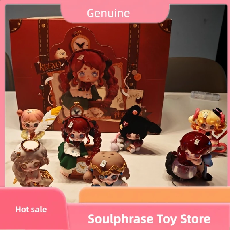 

Genuine Ghost Keeno 2 Generation Mystery Treasure Blind Box Tide Play Doll Kawaii Anime Action Figure Children Customized Gift