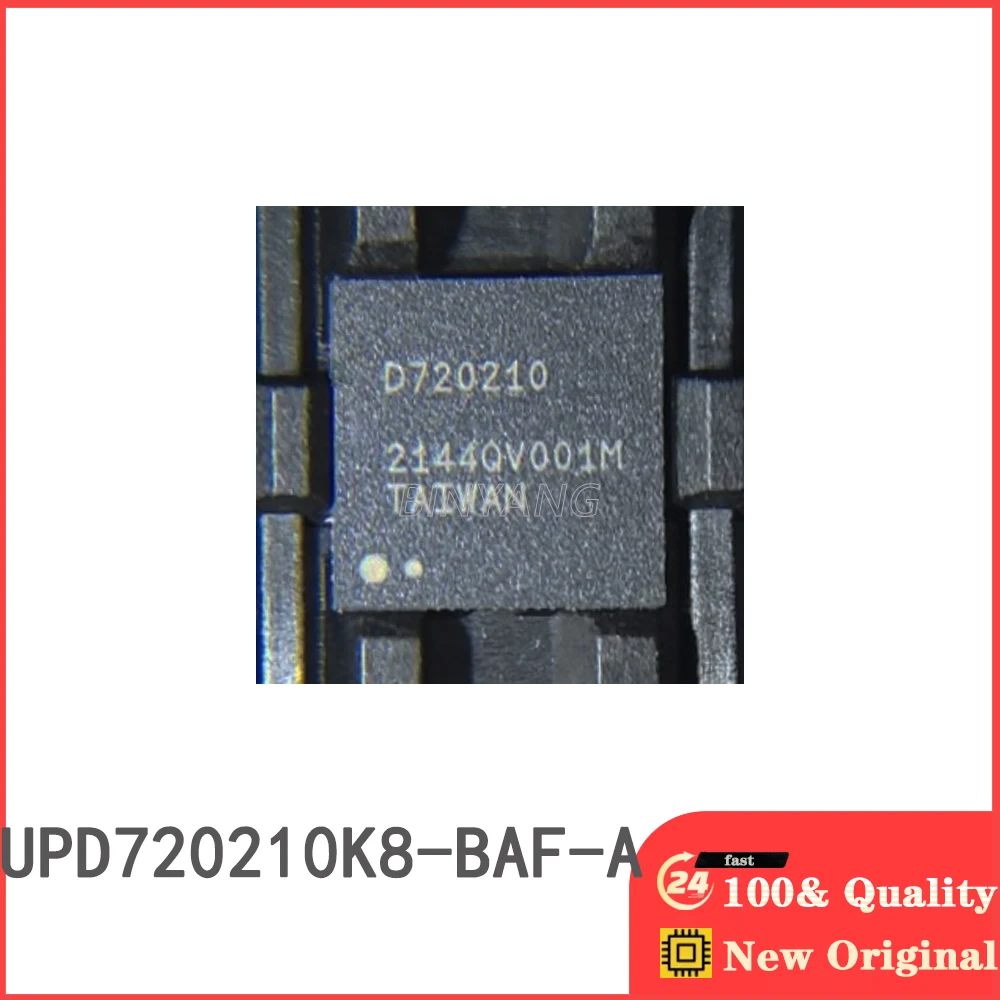 (5piece) 100%  UPD720210K8-BAF-A  UPD720210K8  QFN  New Original Stock IC Electronic Components