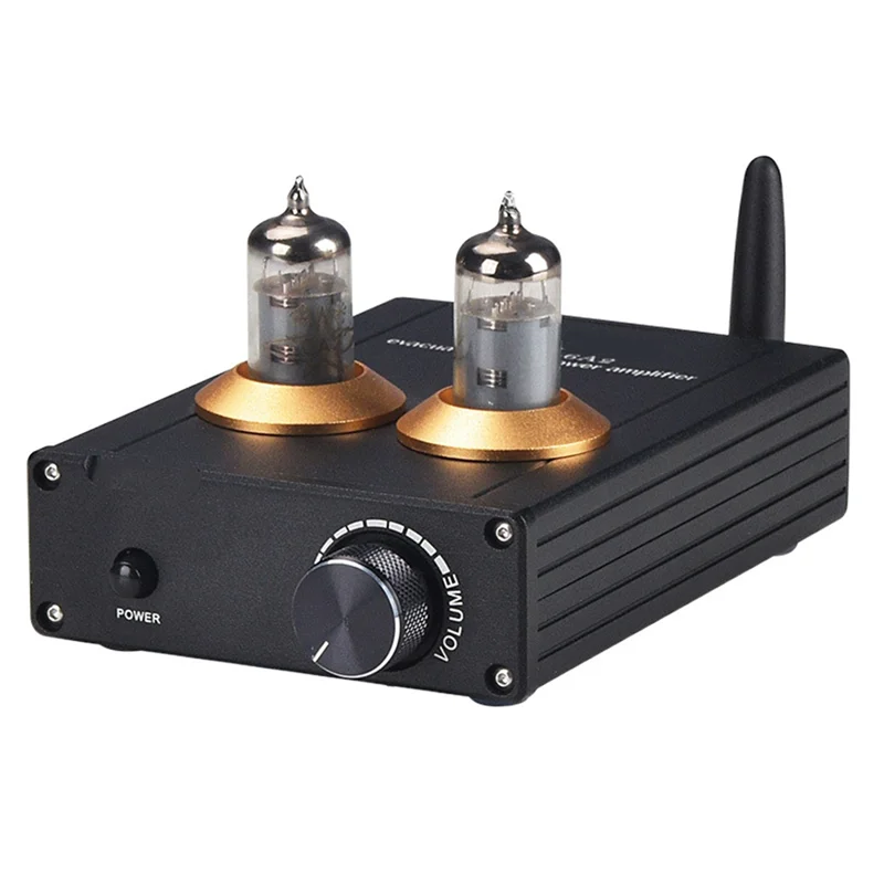 

JABS-Vacuum Tube Pre Amplifier Stereo Audio Pre-Amp Bile Hifi Bluetooth Preamp 12V 2A