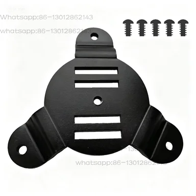 Universal Metal Projector Mount Bracket Ceiling Wall Holder with Heat Dissipation Holes, 1/4" Screw Hole Projector Stand