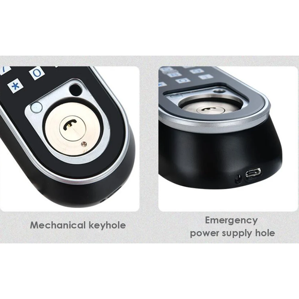 Hide Key Digital Keypad Door Lock Fingerprint Lock Remote Control Lock Keyless Door Lock  Easy install 13.56Mhz IC card