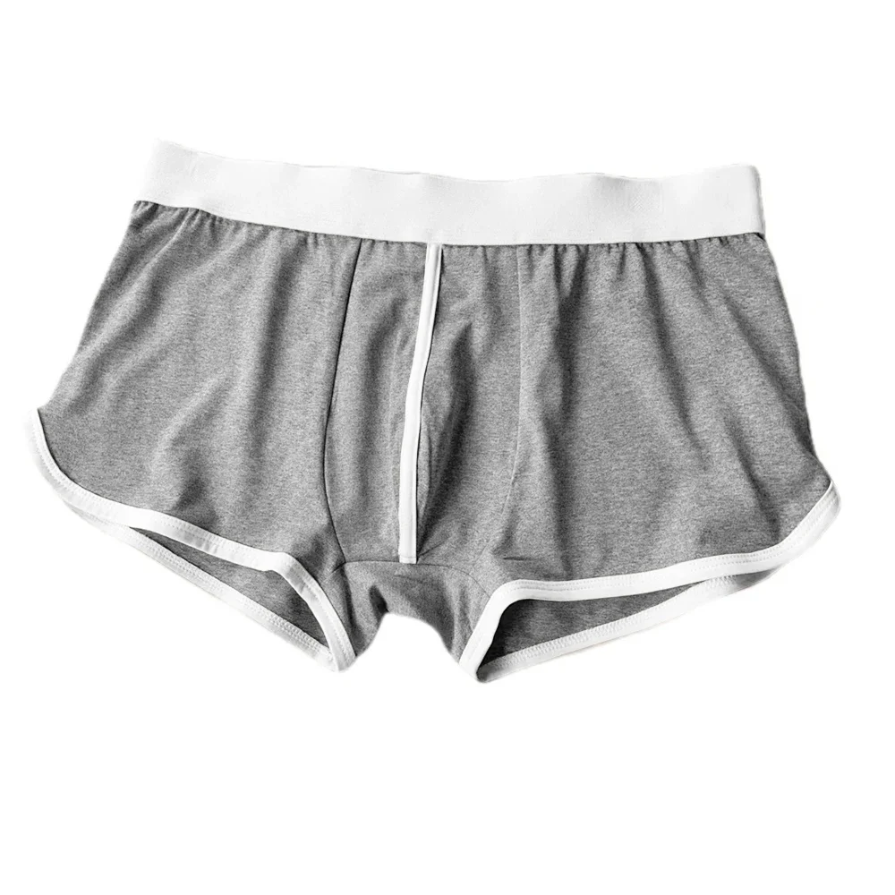 Mens Comfy Trunks Bulge Pouch Underwear Short Arrow Pantes Breathable Home Wear Sleepwear Male Pajamas Pants Underpants